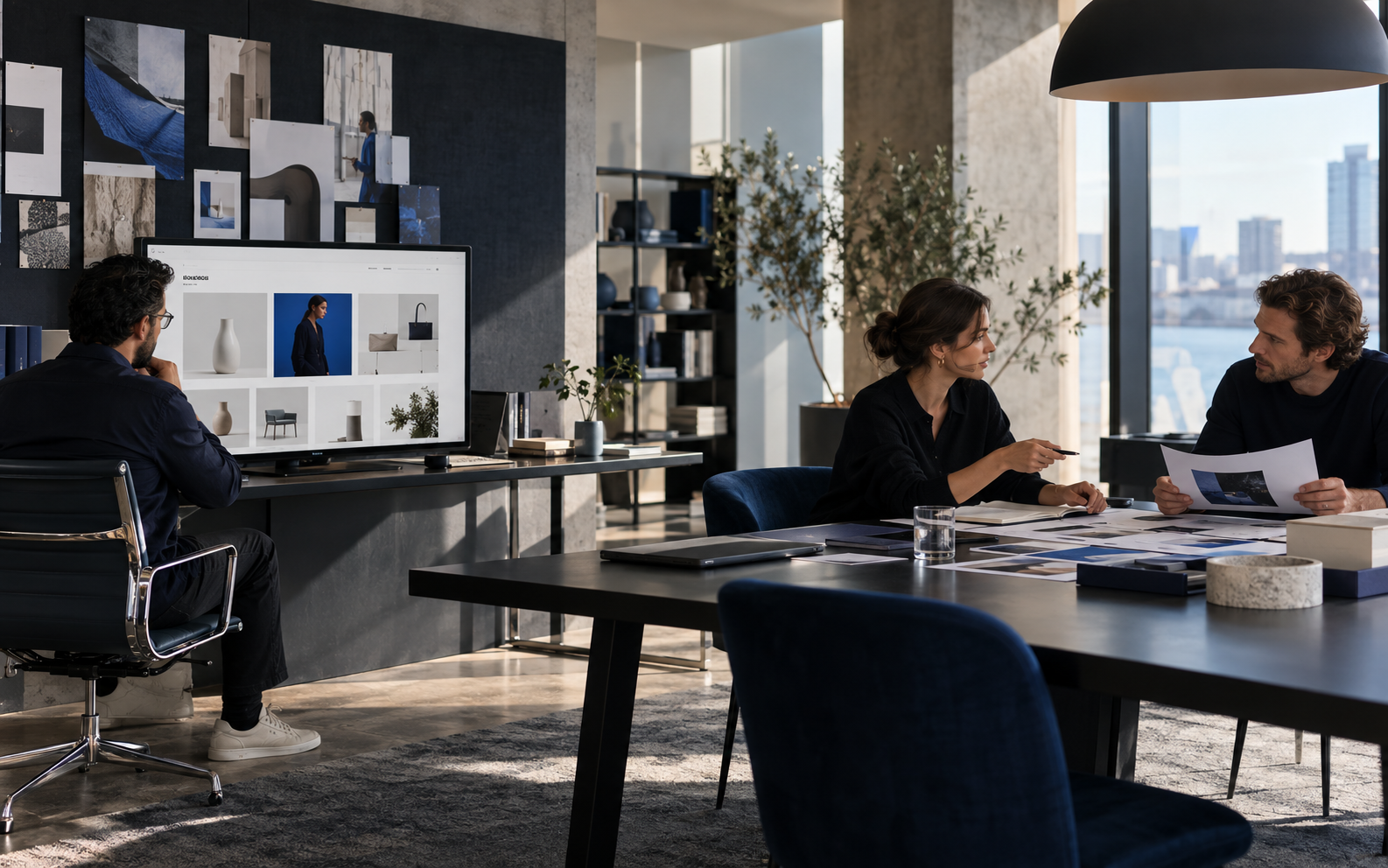 Global eBrand ecommerce team collaborating across strategy, creative and commerce